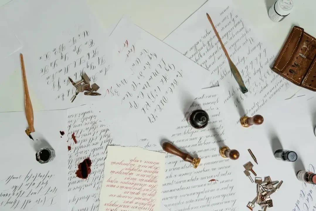 毛筆書道レッスン